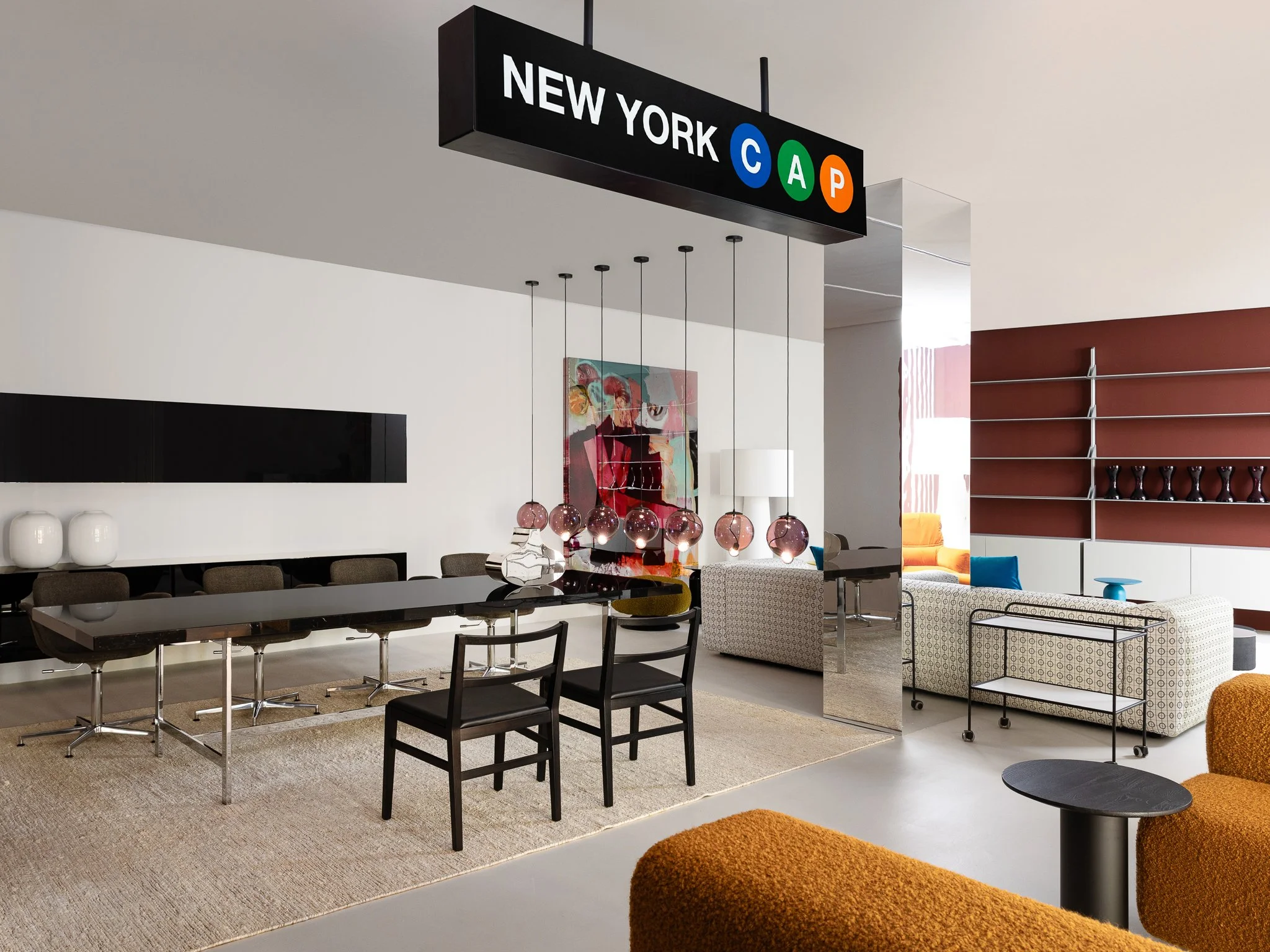 Cappellini contemporary Italian furniture at Salone Las Vegas