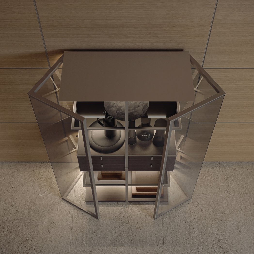 Rimadesio luxury custom closets at Salone Las Vegas