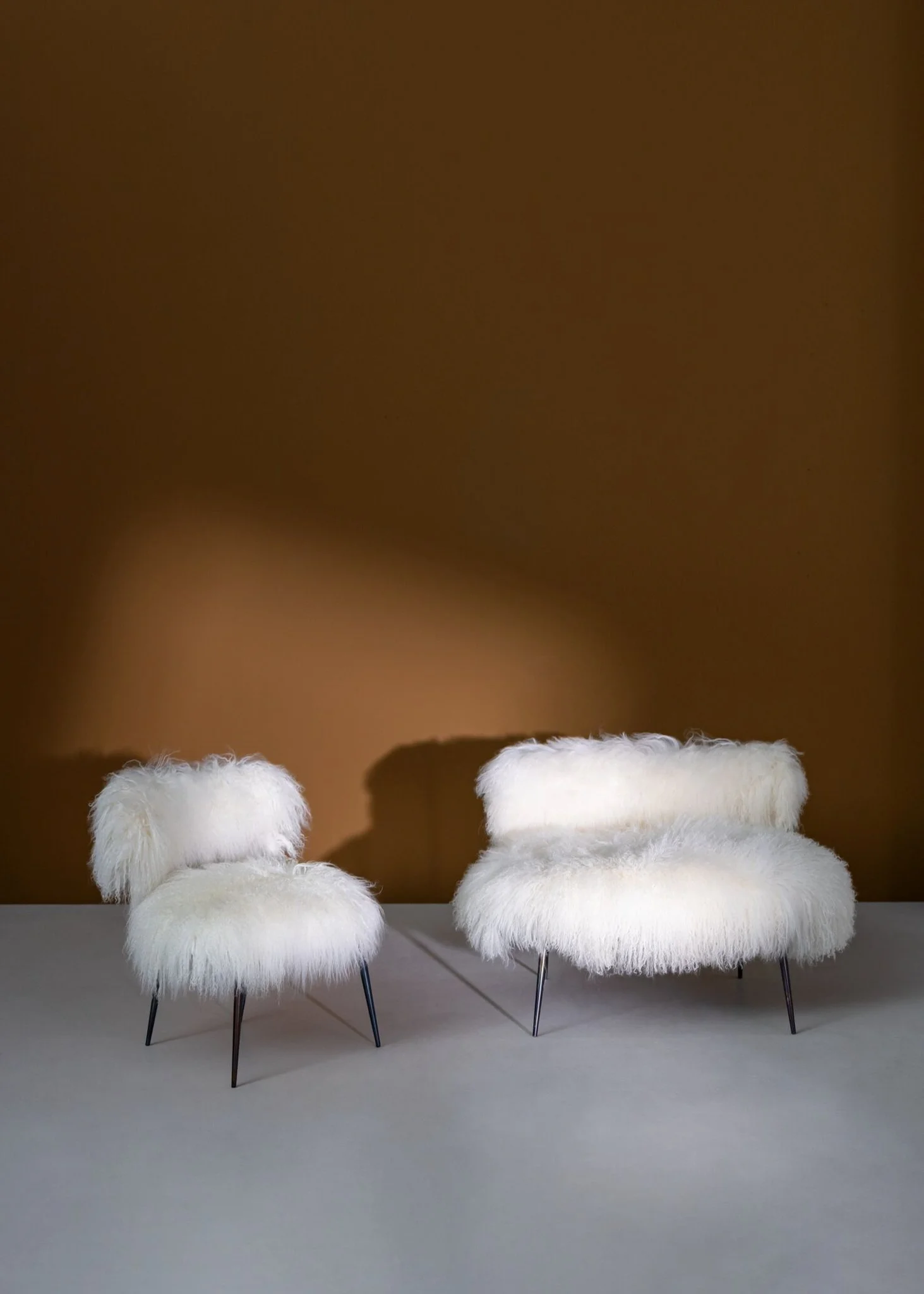 Baxter Nepal chairs - luxury Italian furniture at Salone Las Vegas