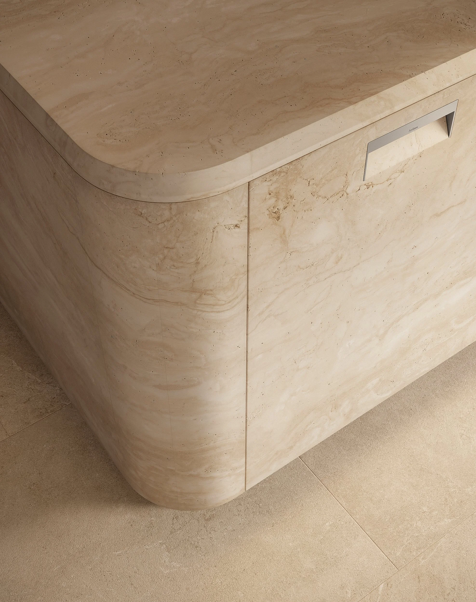 Arclinea — Kora Kitchen Island available at Salone Las Vegas