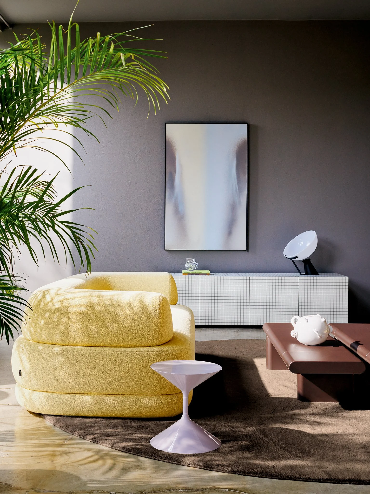 Zanotta contemporary Italian furniture at Salone Las Vegas