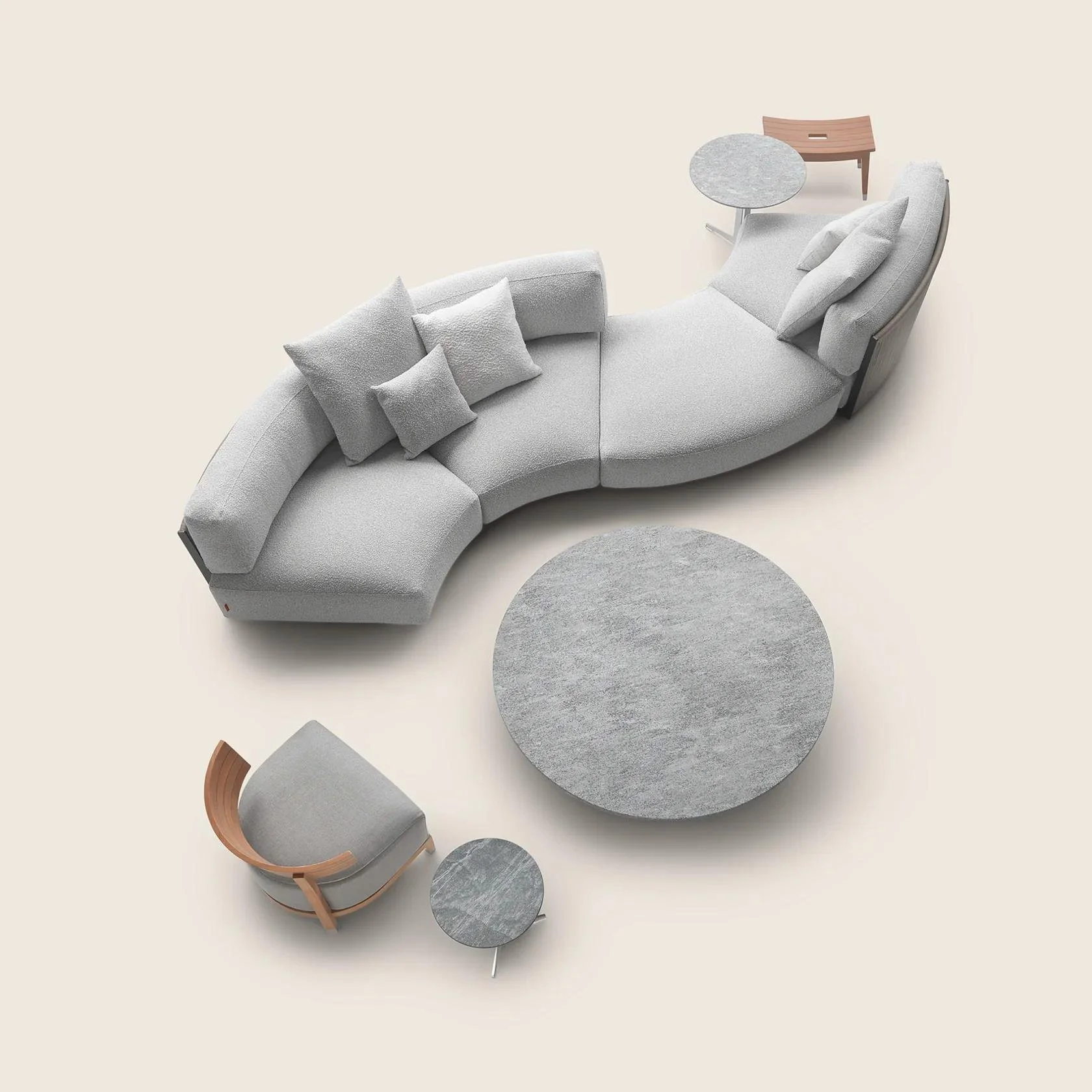 Flexform Vulcano sofa