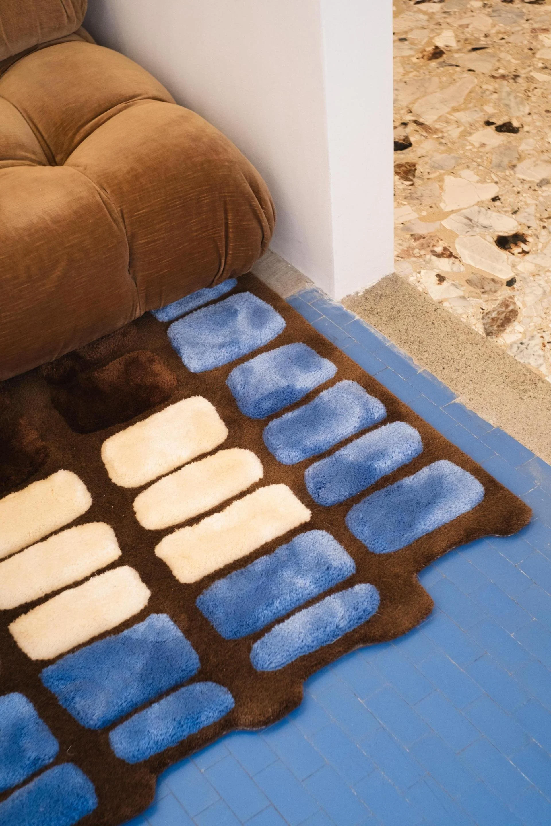 JOV handmade custom rug in a luxury interior