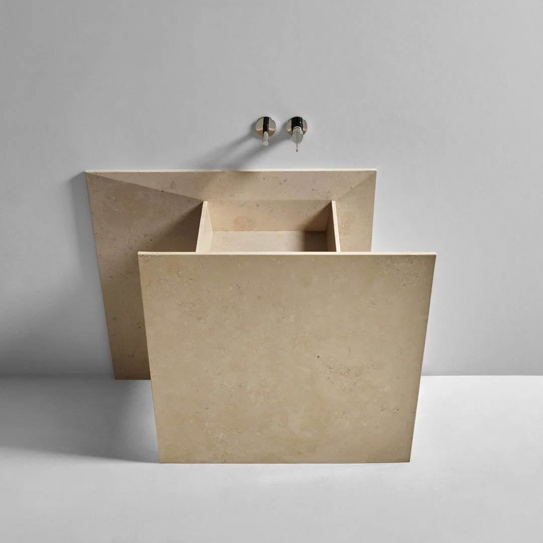 Antoniolupi Skyline freestanding washbasin available at Salone Las Vegas