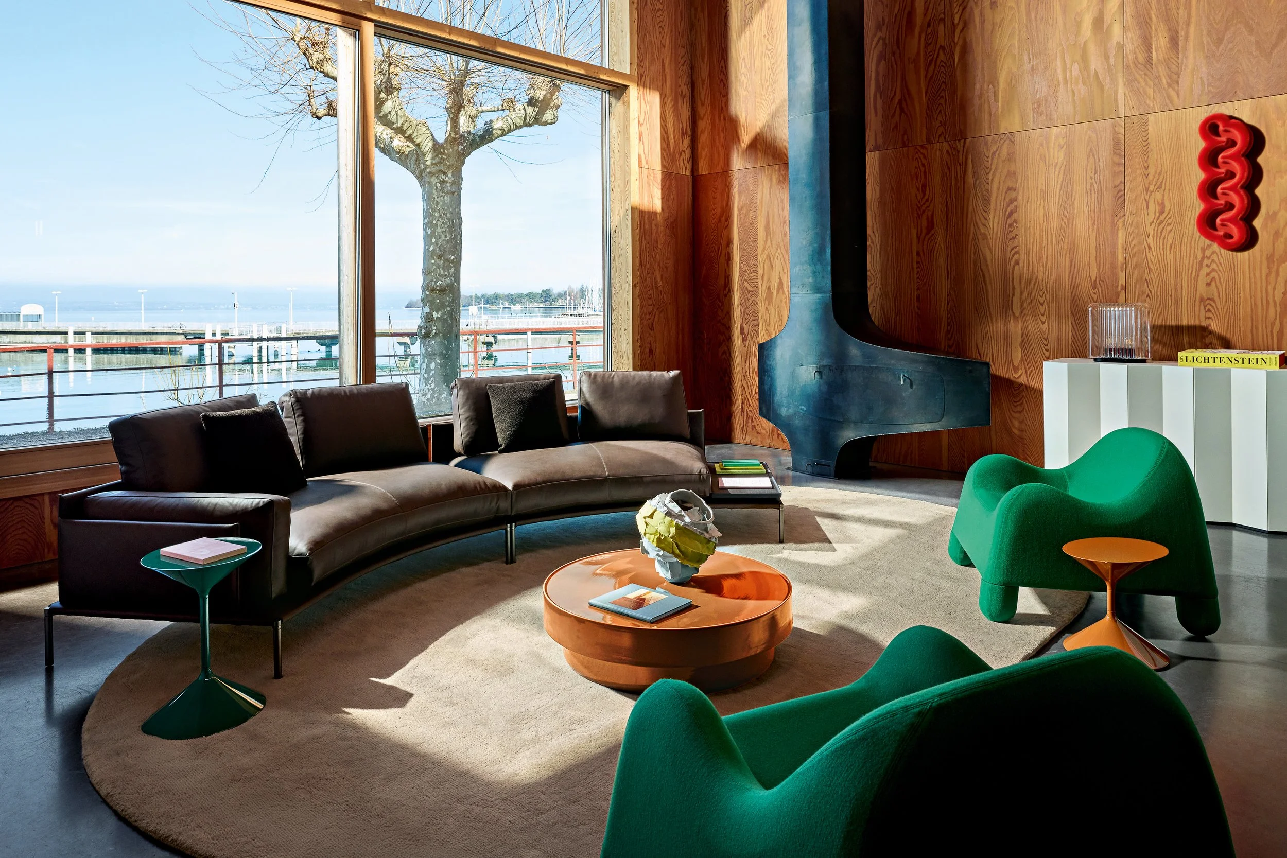 Zanotta contemporary Italian furniture at Salone Las Vegas