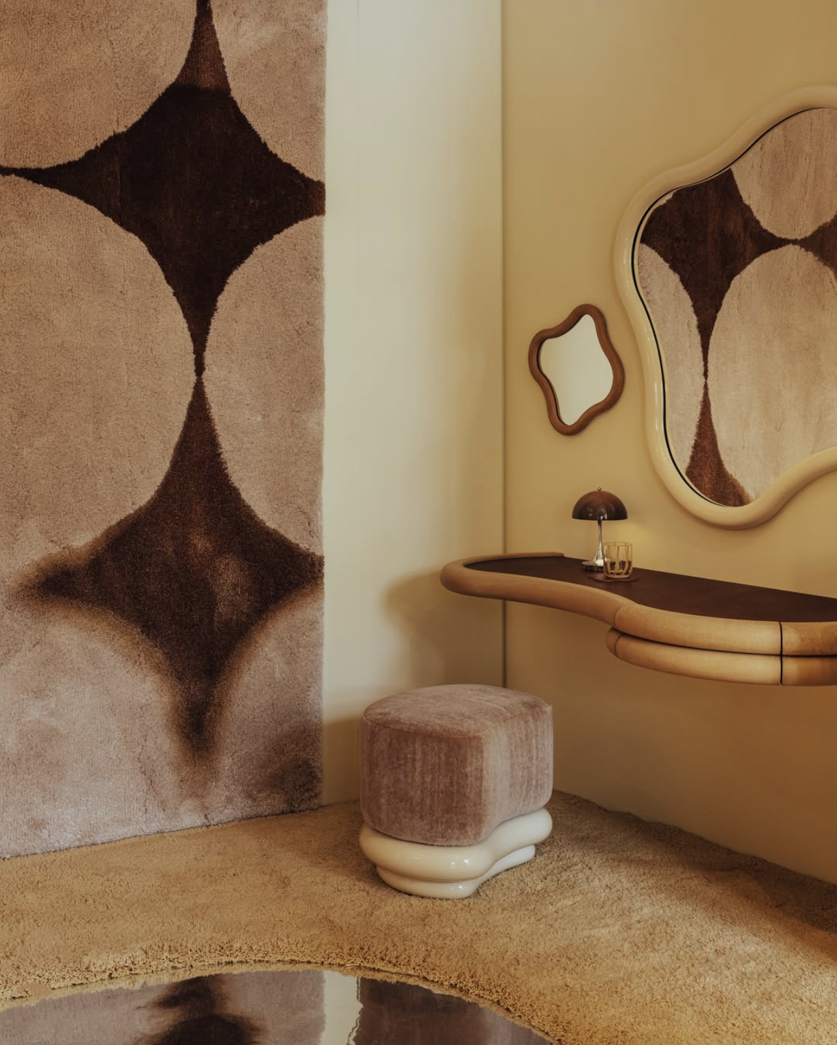 JOV custom rugs available at Salone Las Vegas