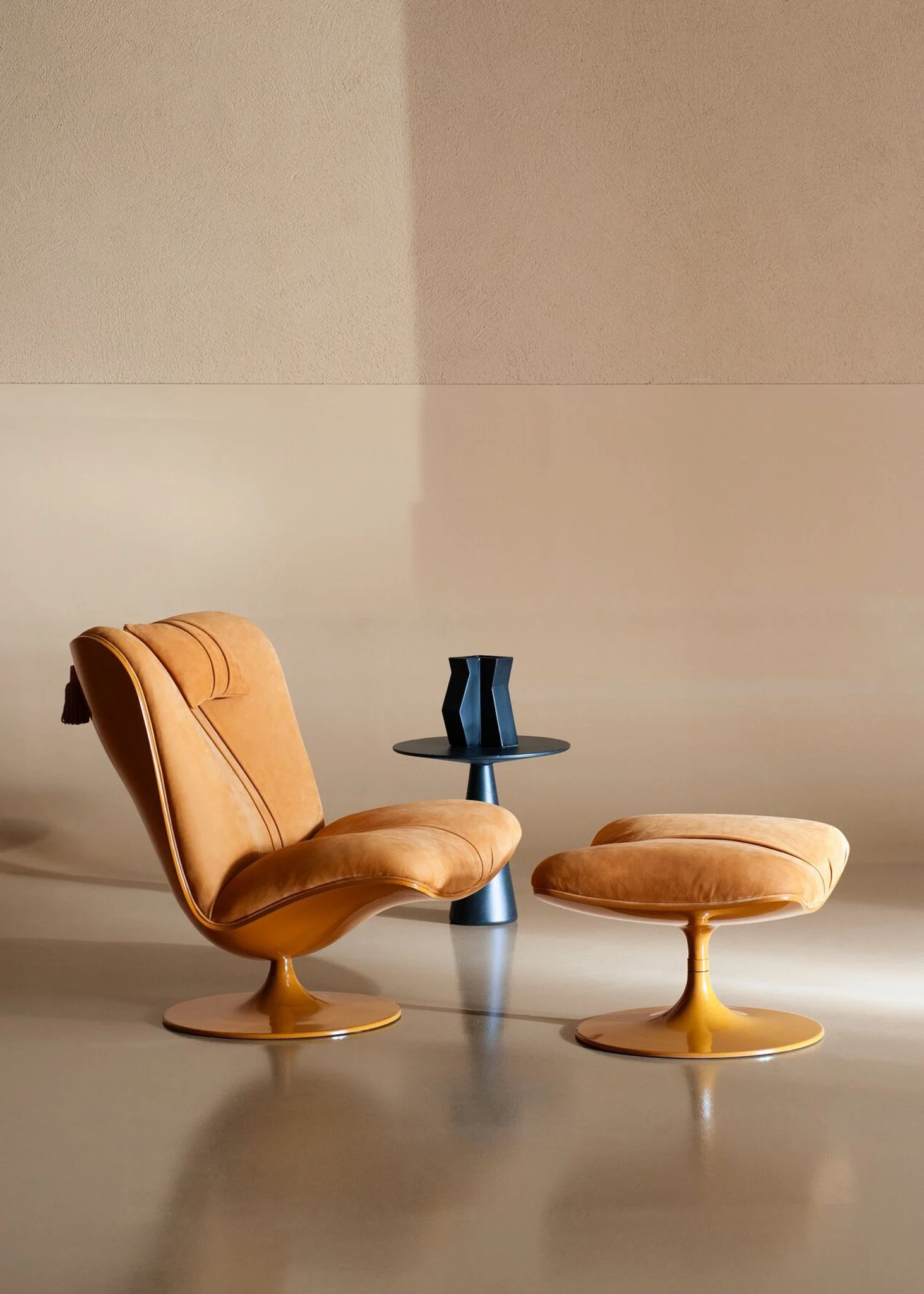 Baxter armchairs - luxury Italian furniture at Salone Las Vegas
