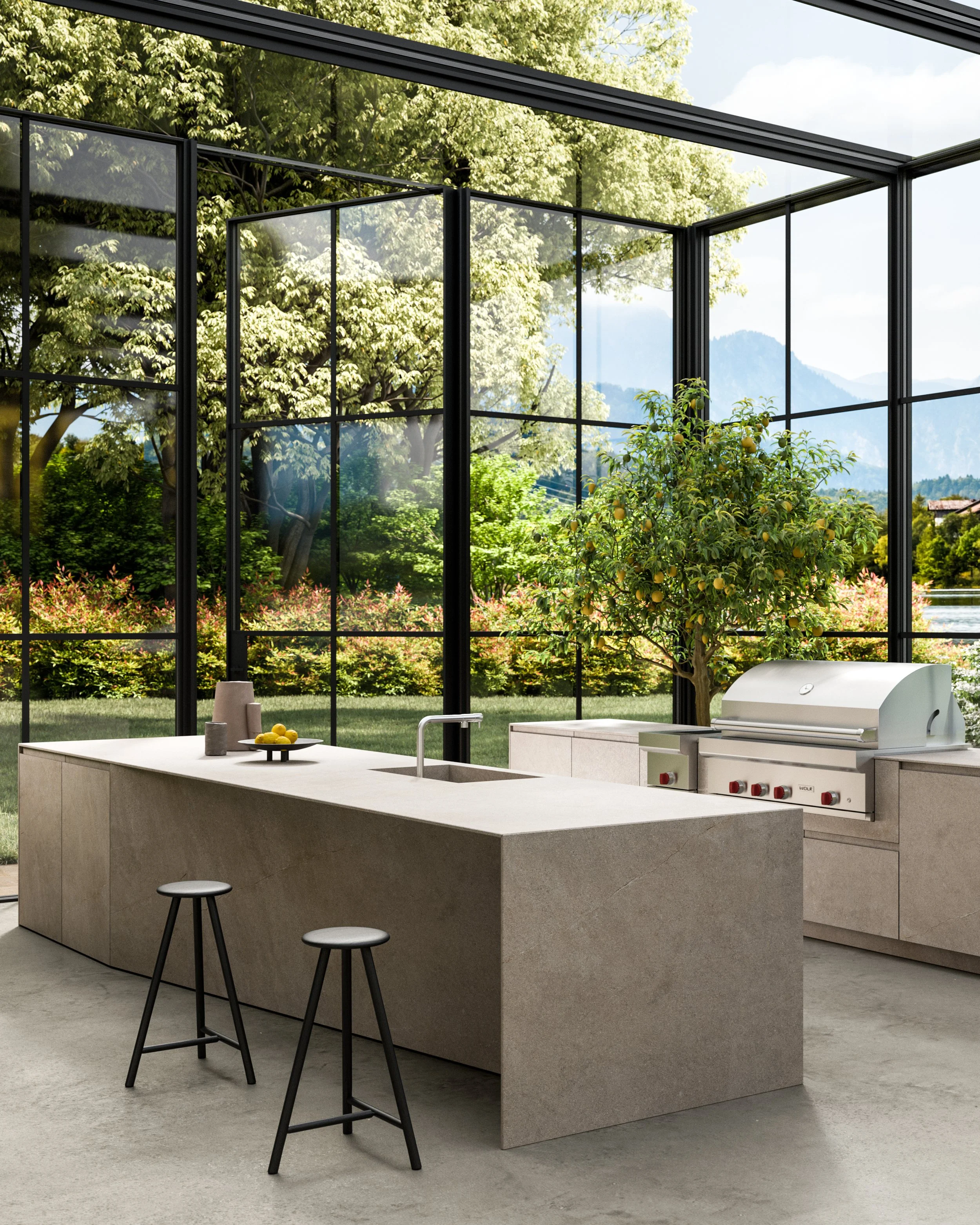 The Cut Outdoor Kitchens available at Salone Las Vegas