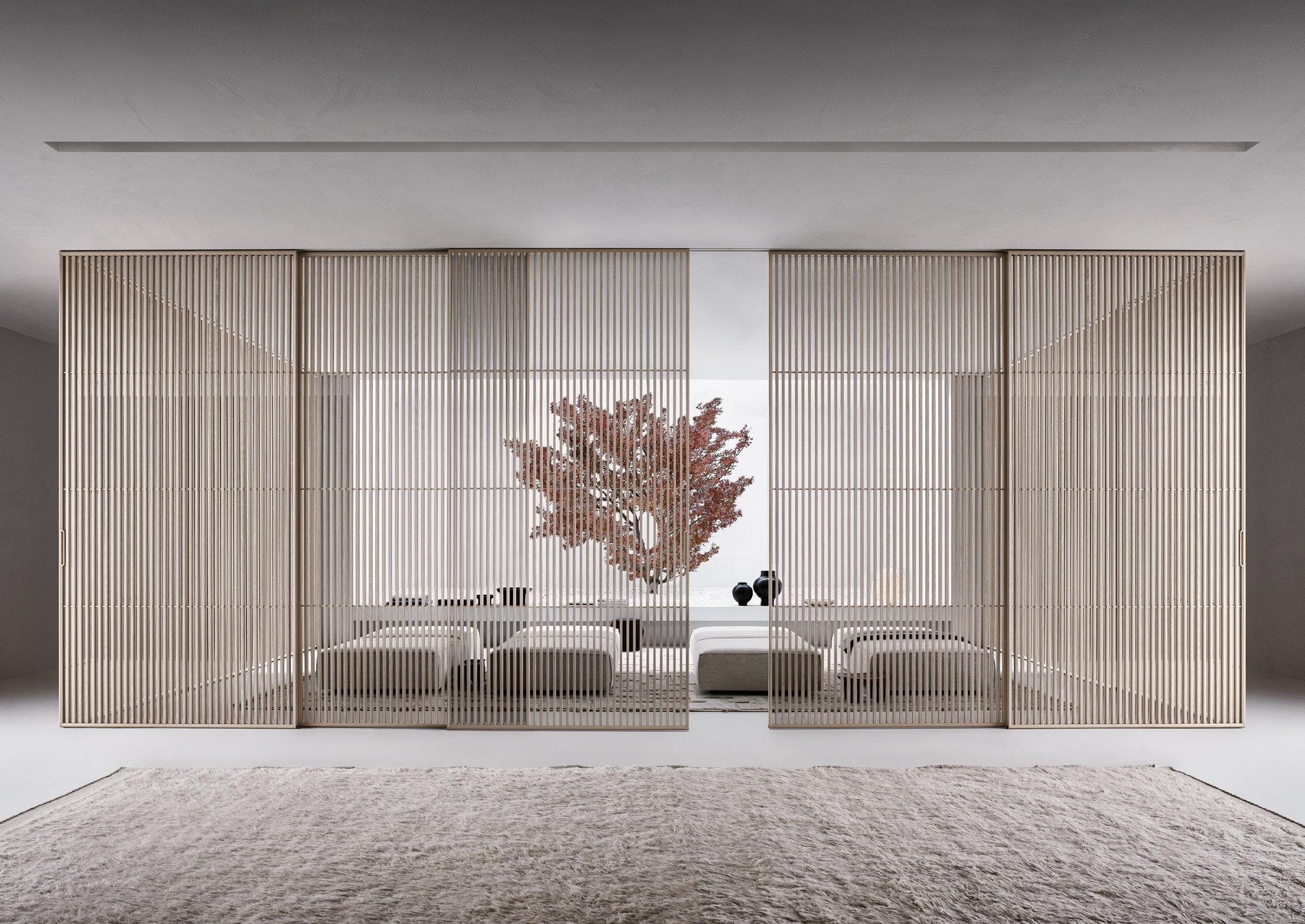 Rimadesio - Sail sliding doors at Salone Las Vegas