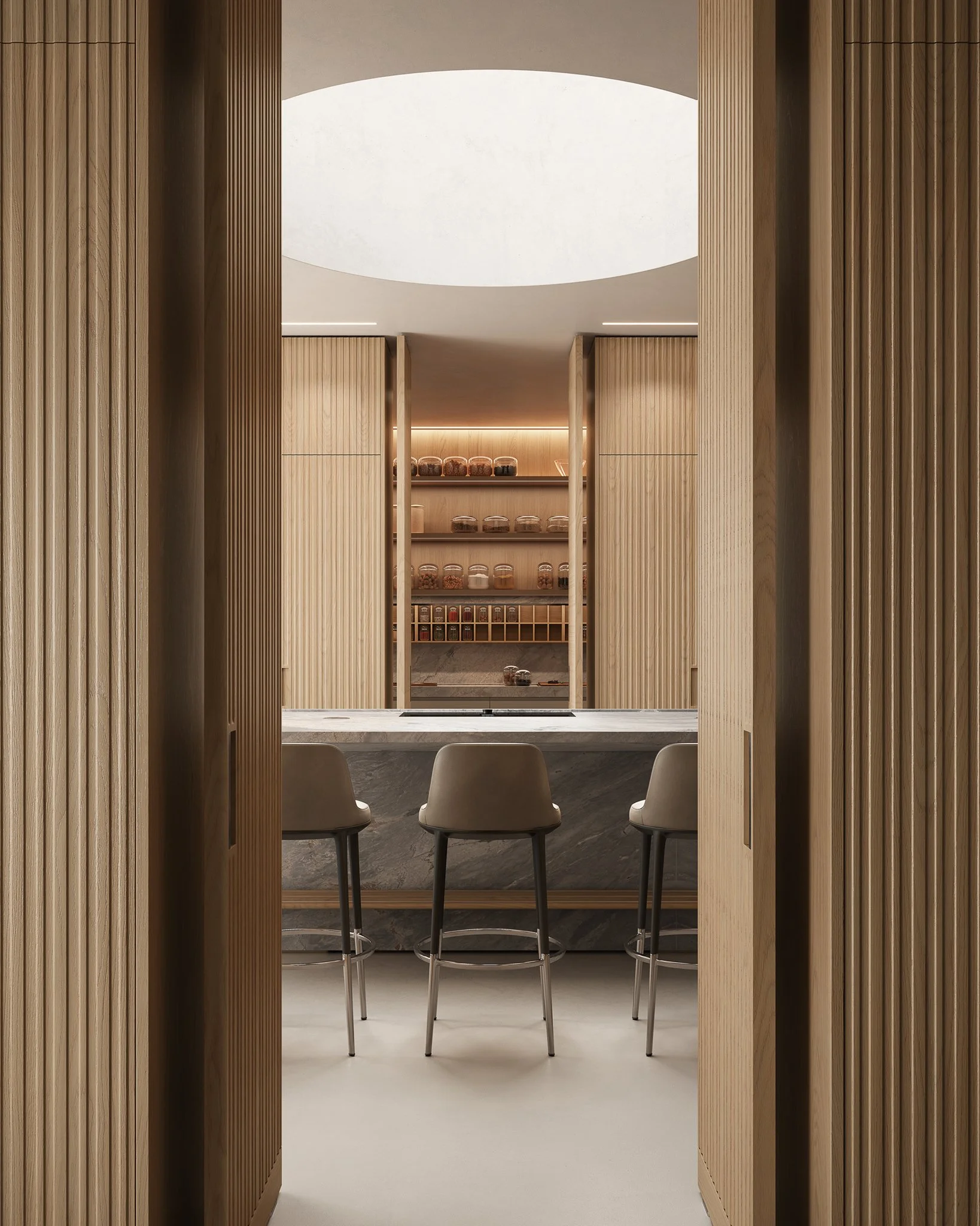 Arclinea Lignum et Lapis available at Salone Las Vegas