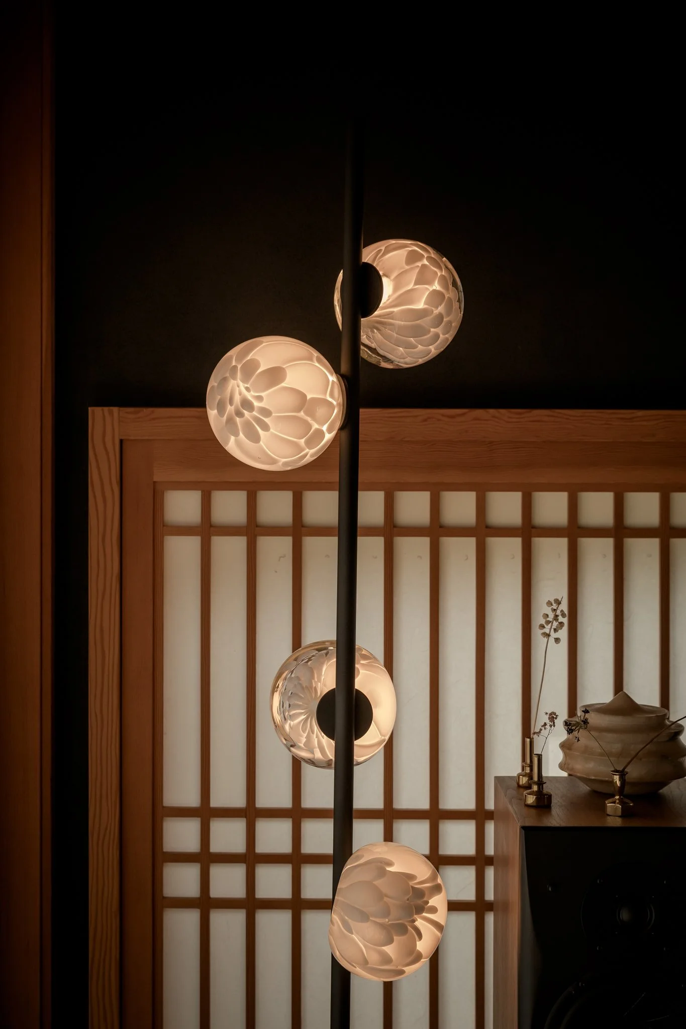 Bocci 118 floor lamp at Salone Las Vegas