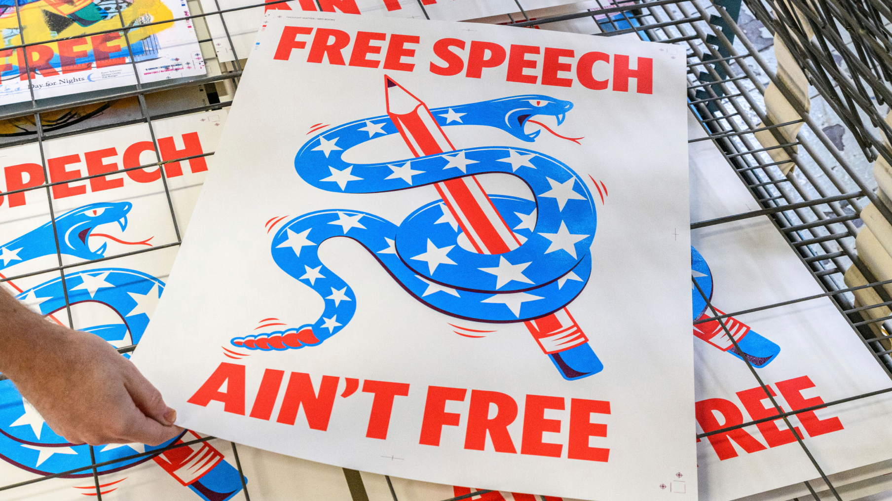 READ WHAT THEY FEAR. FIGHT LIKE NOTHING’S FREE.