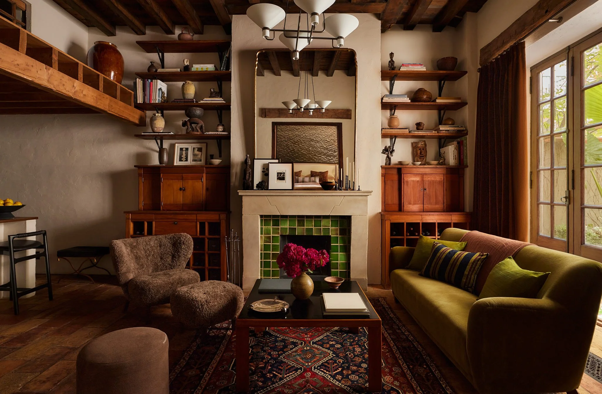 living room interior design photoshoot