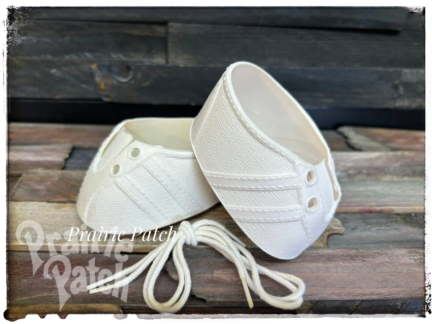 White Striped Runners