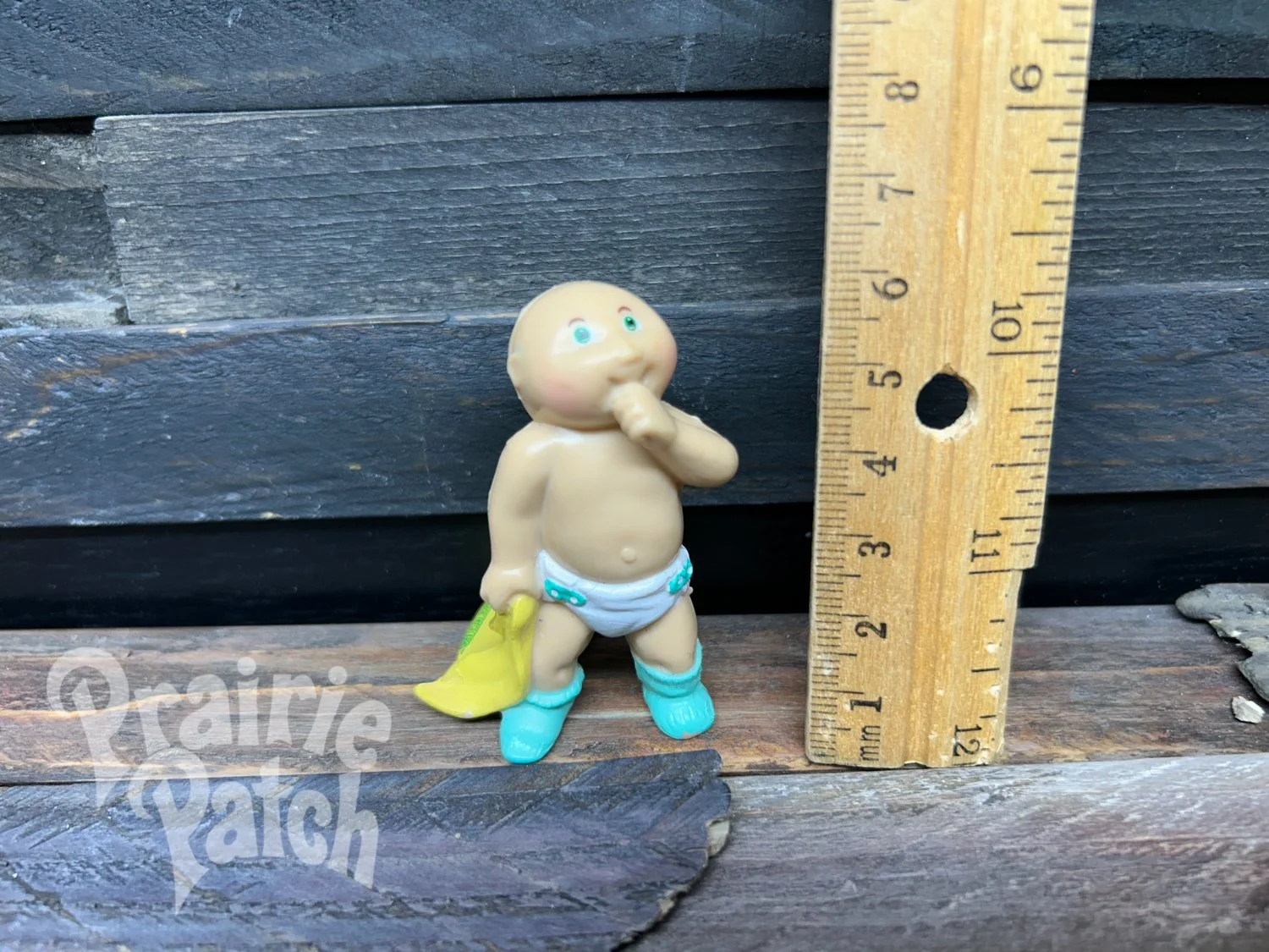 Blanket baby figurine