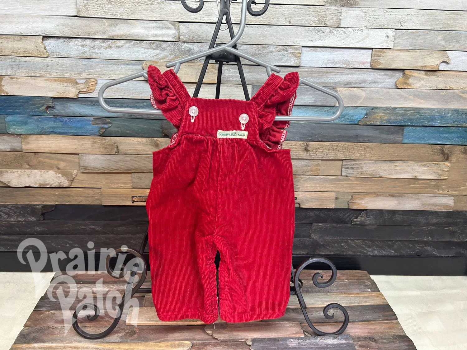 Ruffled Overalls