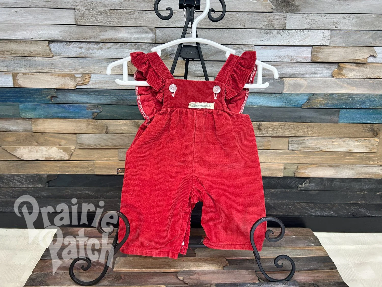 Ruffled Overalls