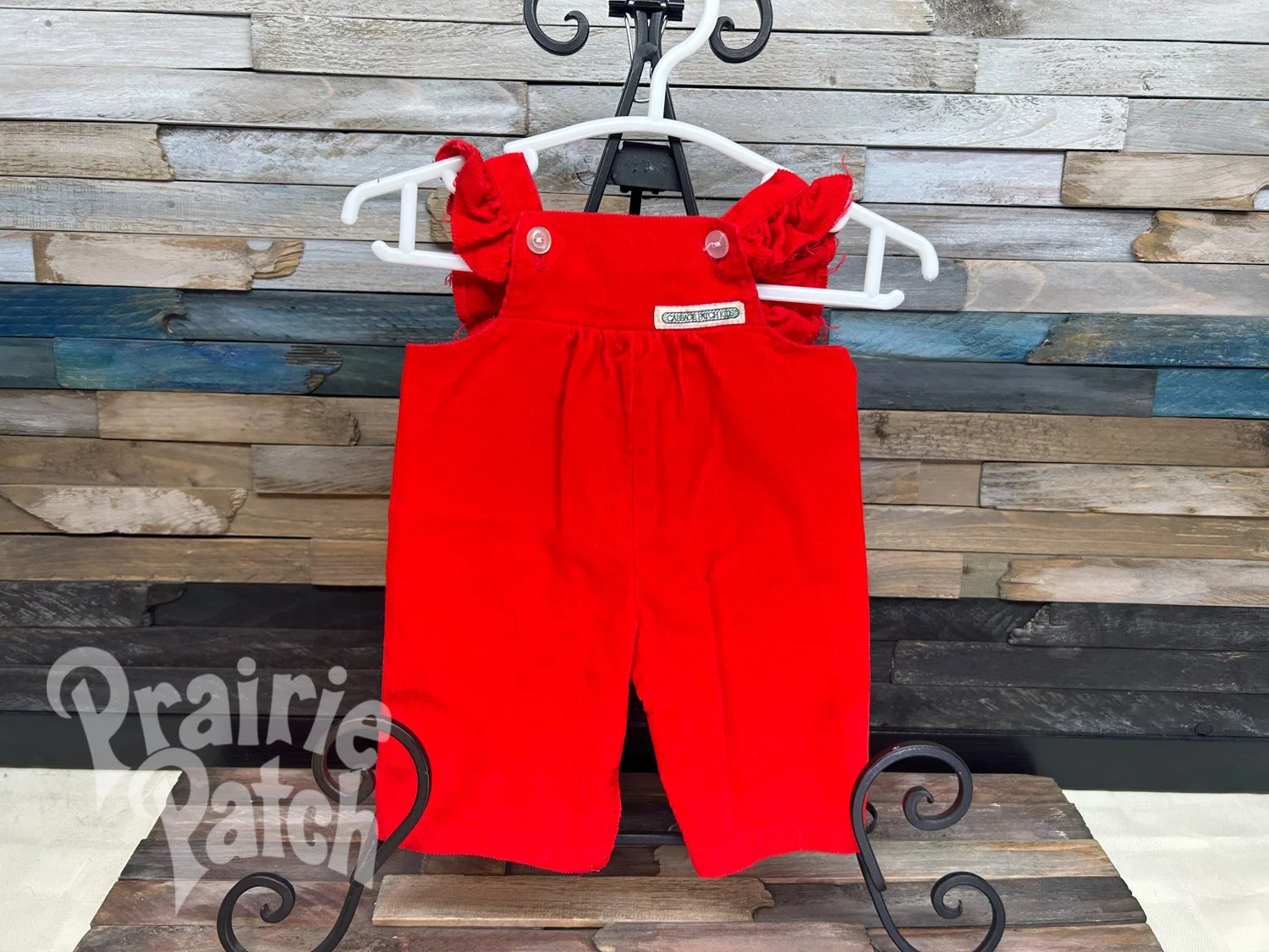 Ruffled Overalls