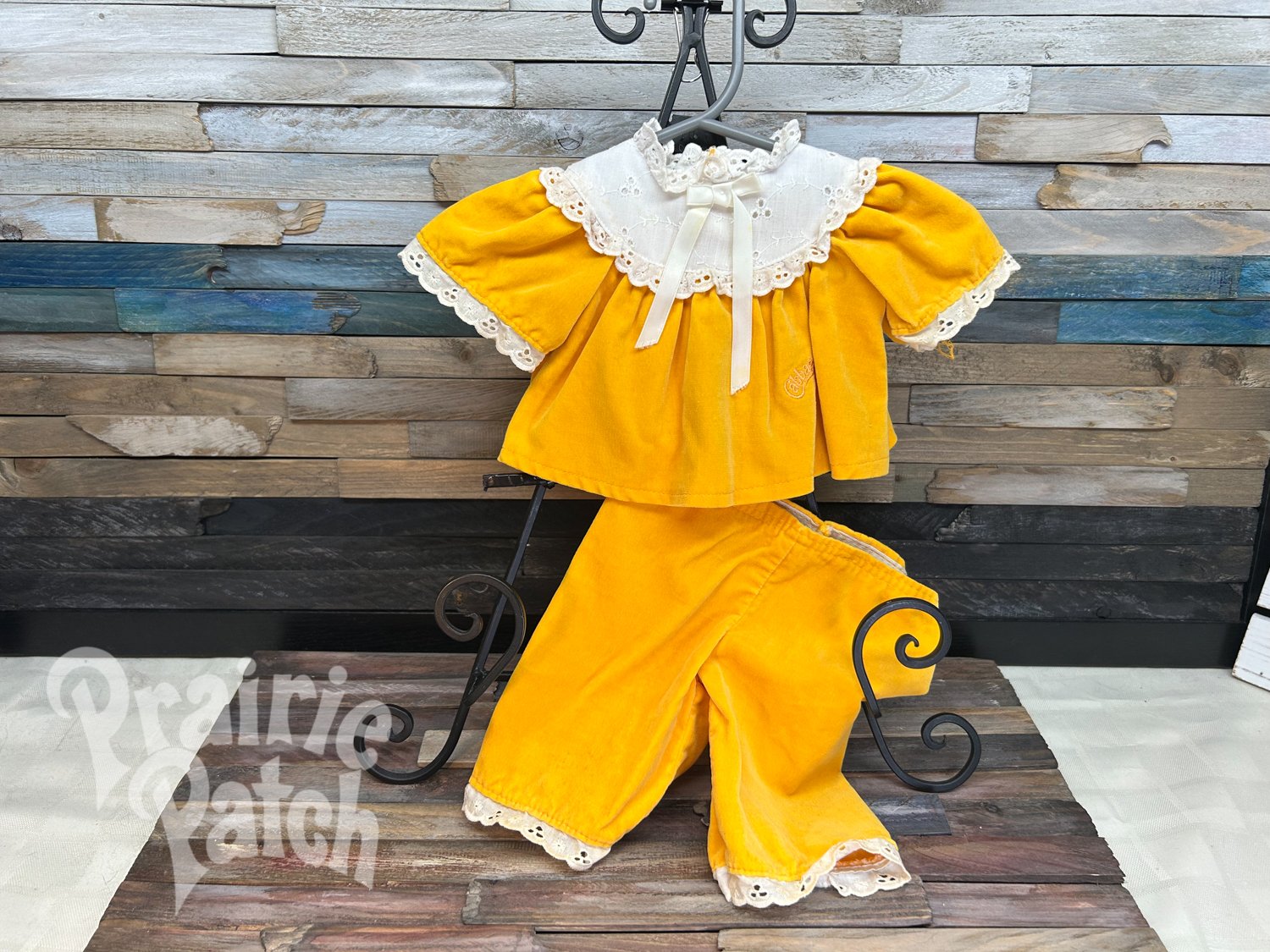 Velvet Twin Dress set