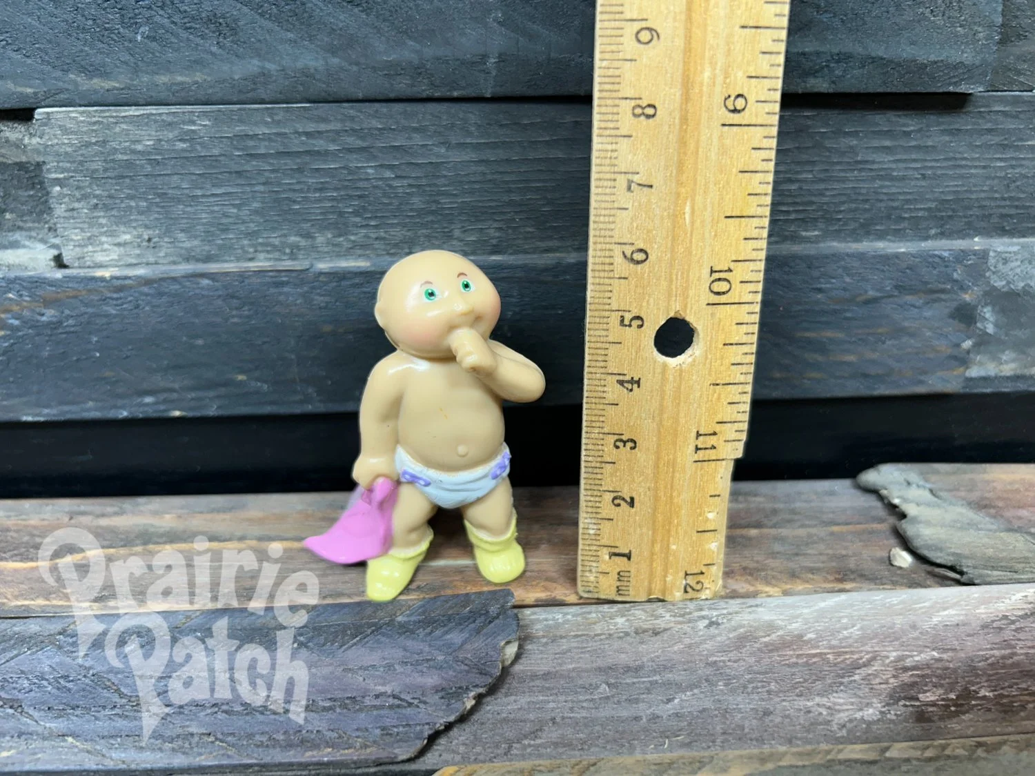 Blanket baby figurine
