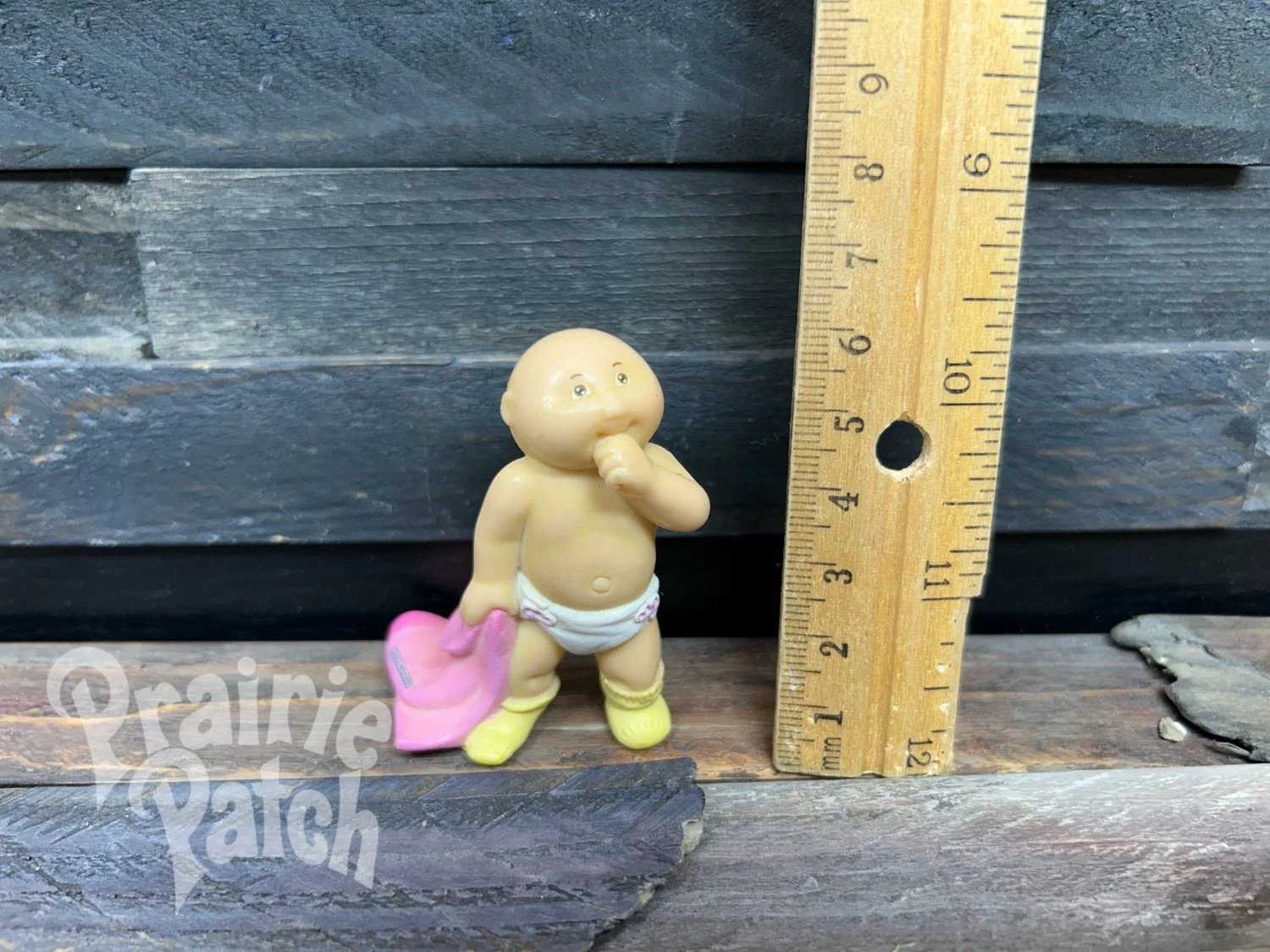 Blanket baby figurine