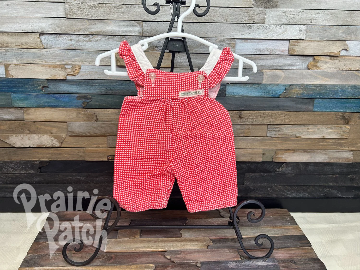 Ruffled Overalls
