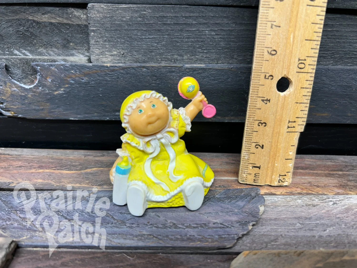 Rattle baby figurine