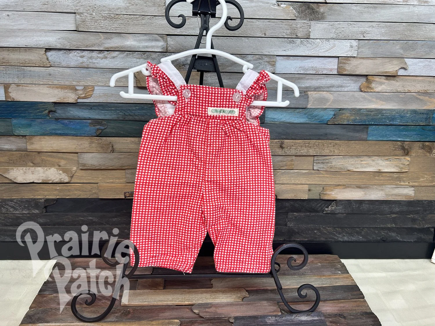 Ruffled Overalls