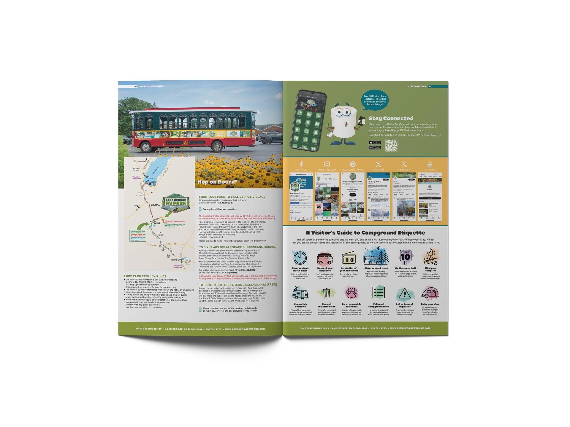 LGRV Vacation Guide Internal Spreads