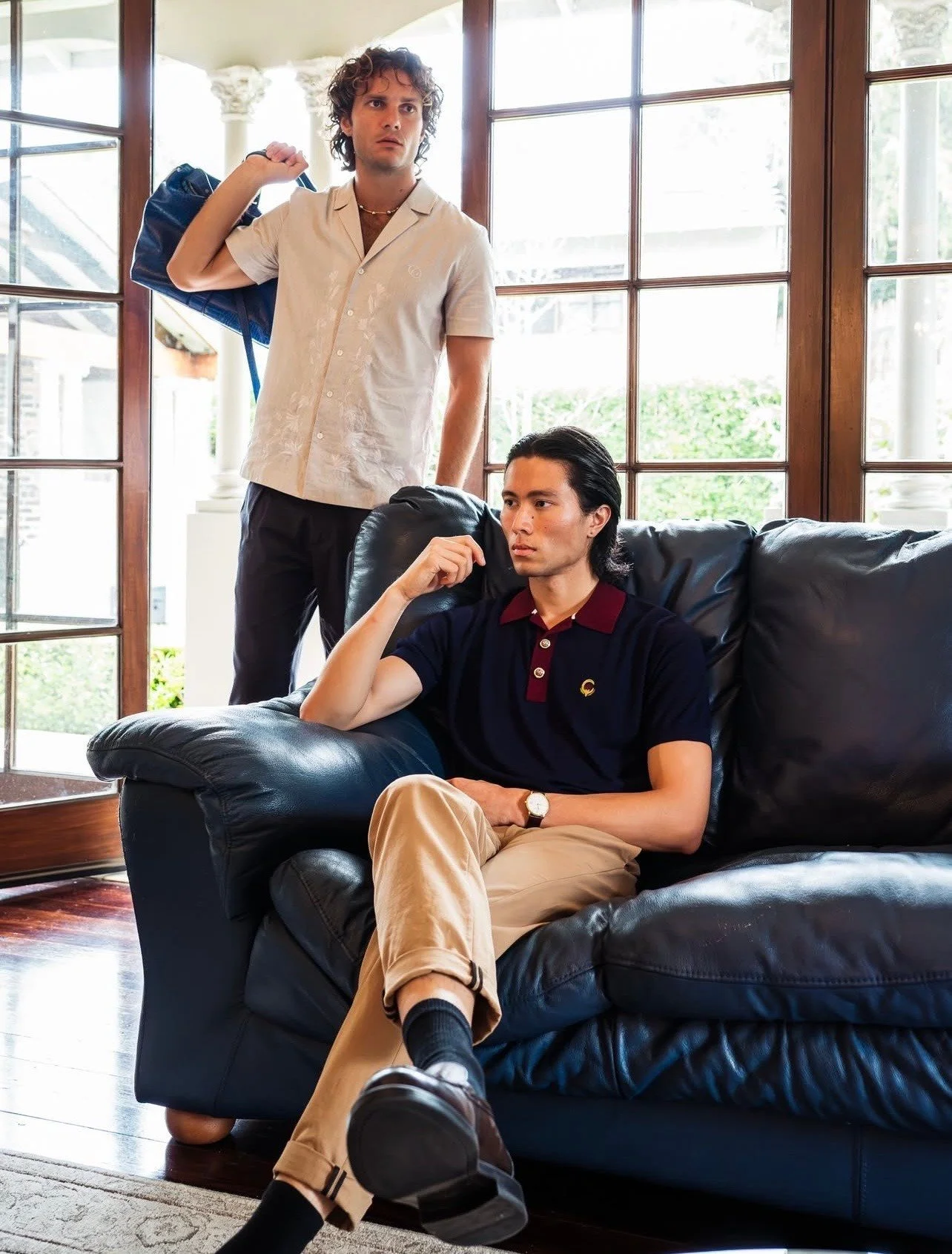 Steven &amp; Sebastian on set for Cordori Australia 👔

Models: @st2v2nn &amp; @sebbyonline
Brand: @cordori.official
Photography: @refracting_light 
Produced by: @ifandwhen.agency