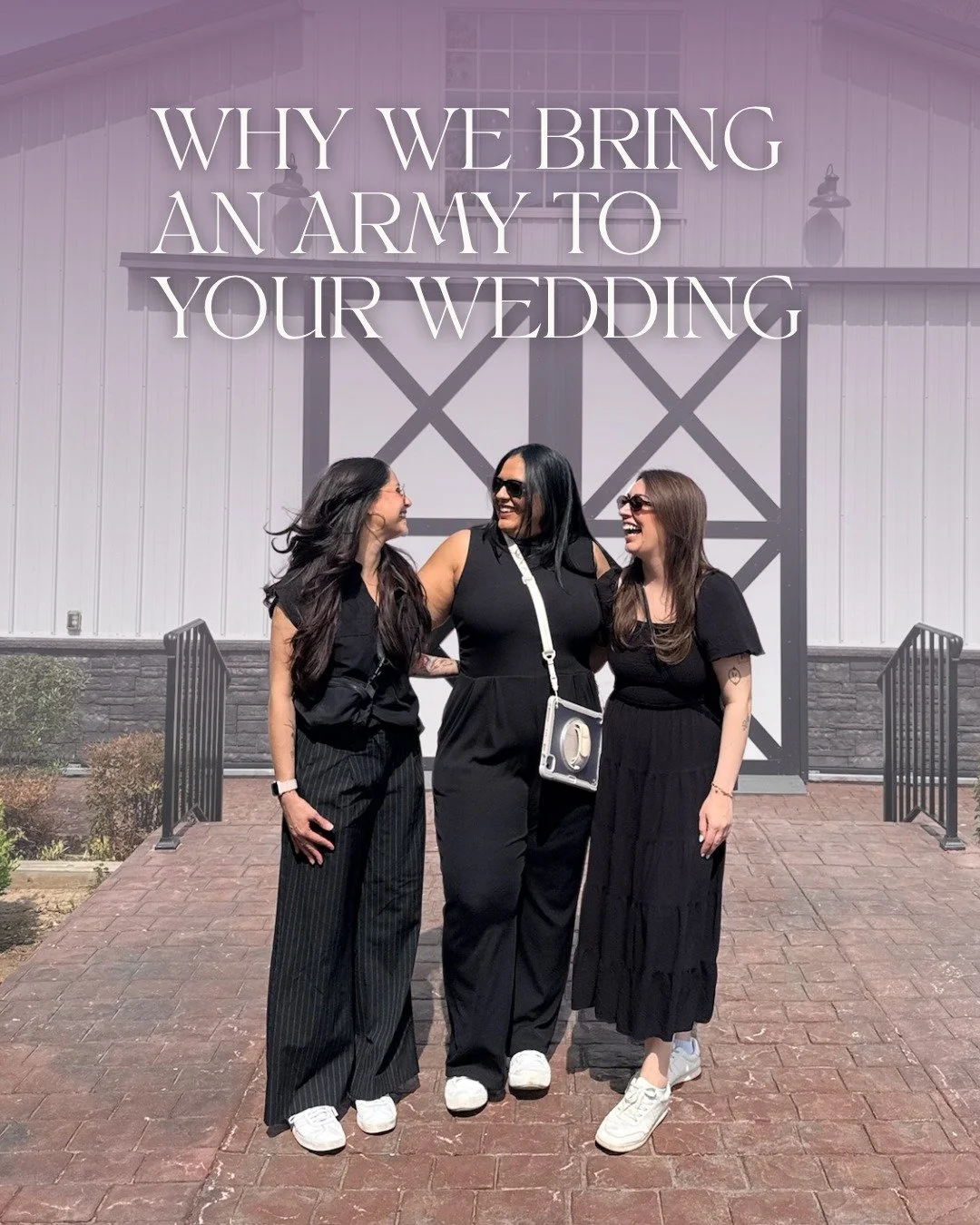 When it comes to executing a flawless wedding day, we firmly believe in bringing our A-Game!

A beautiful design &amp; a solid timeline are incredible, but having enough boots on the ground is what actually creates that seamless, stress-free vibe for