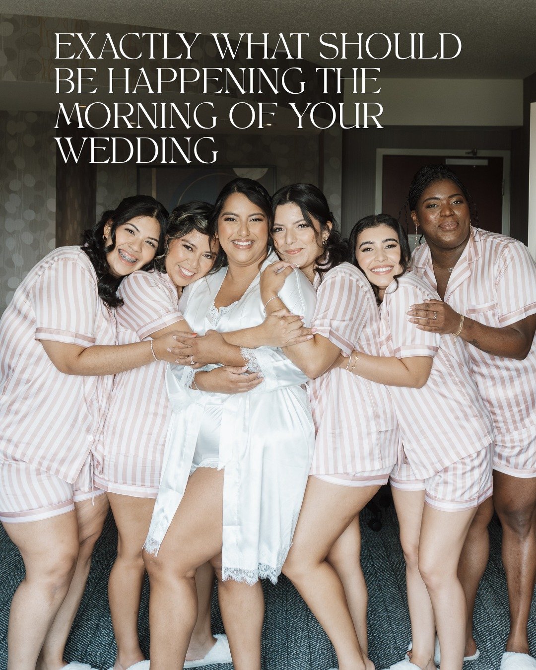 The best wedding morning is the one where you do absolutely nothing. We will handle the logistics, the vendors, &amp; the timeline. You just bring the good vibes! ✨🥂 

Photos:

@zaidagonzalezphotography
@isabelbrachophotos
@megandixphotography

Wedd