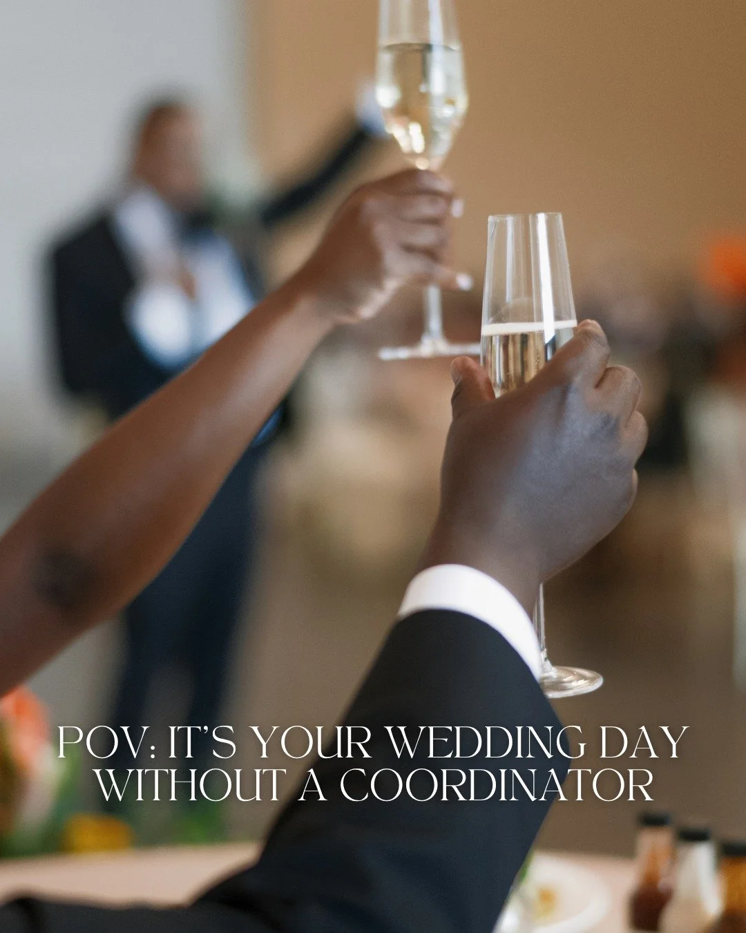 Here is the truth: a beautiful wedding doesn't just happen. Someone has to run the day, manage the flow, &amp; troubleshoot the hiccups!

If you do not hire a professional team, that "someone" ends up being you, your mom, or your best frien