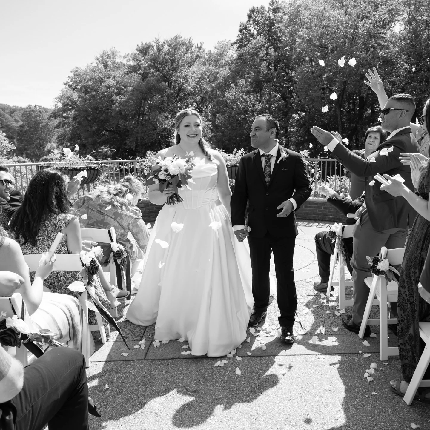 Happy Anniversary to Rena &amp; David✨

Their VA wedding was a perfect reflection of them, throwing a banging party for their friends &amp; family with an ever memorable &ldquo;Cat Toss&rdquo; &amp; late-night karaoke 🎤

Wishing you a beautiful firs