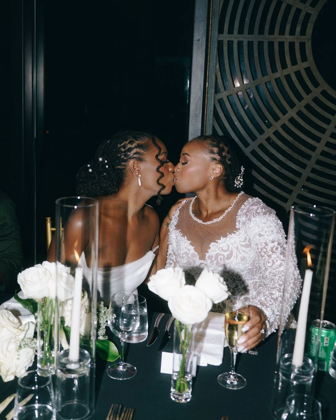 Happy National Kissing Day!

One of the absolute best parts of our job is standing behind the scenes &amp; watching the anticipation build right before the officiant says, "You may now kiss the bride!" It is the exact moment all the plannin