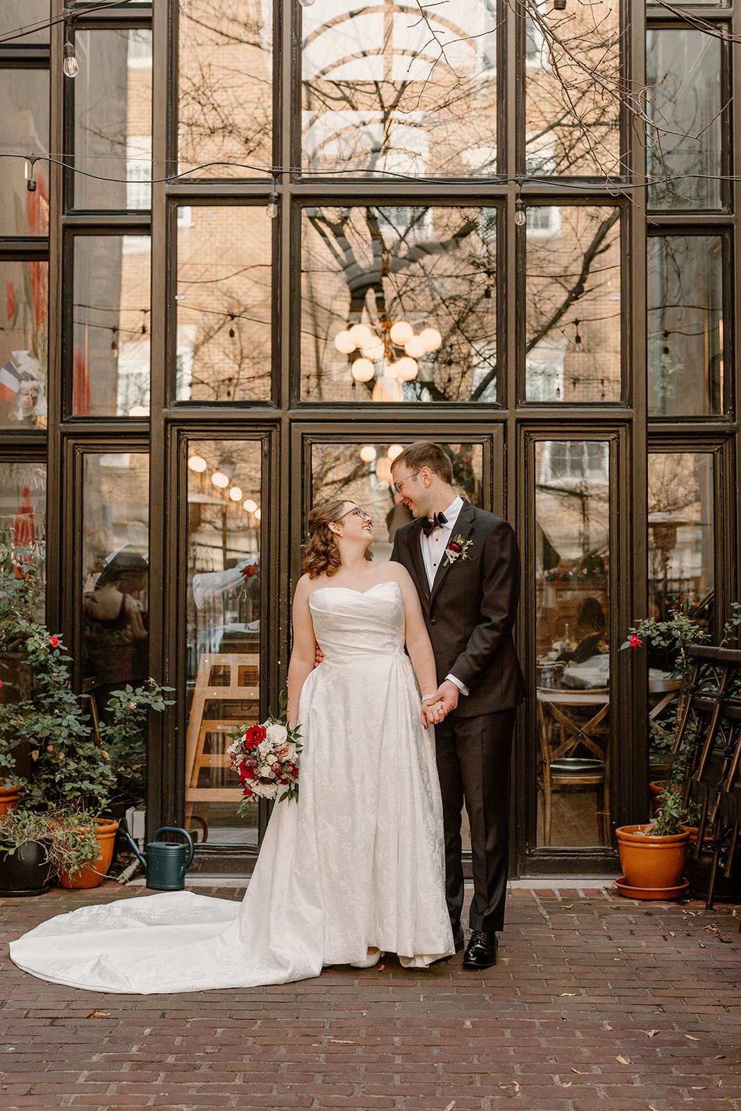 S&J Christmas Movie-Inspired Old Town Wedding