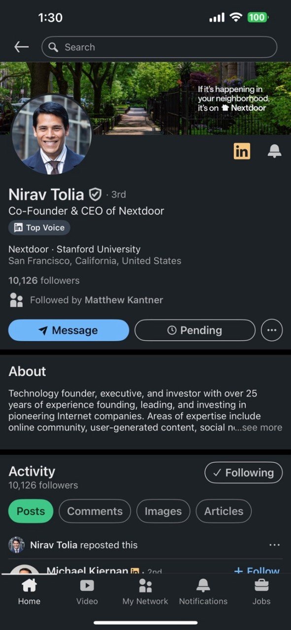 No Place to Hide? Except on LinkedIn, Apparently.