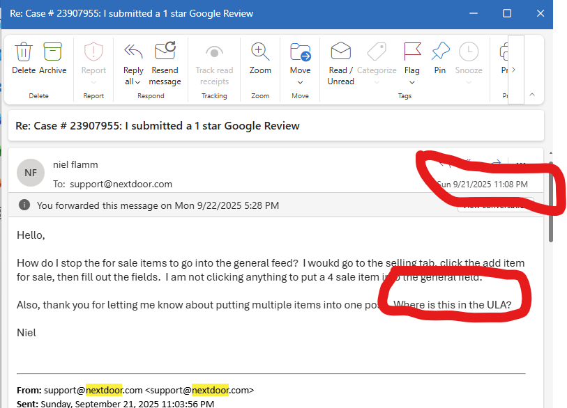 The Email That Started Everything — September 21, 2025