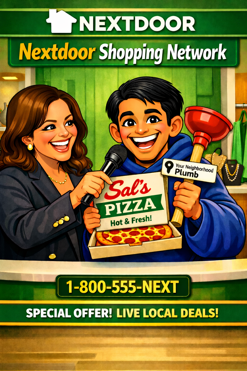 From Neighbor Network to Infomercial? A Question Worth Asking