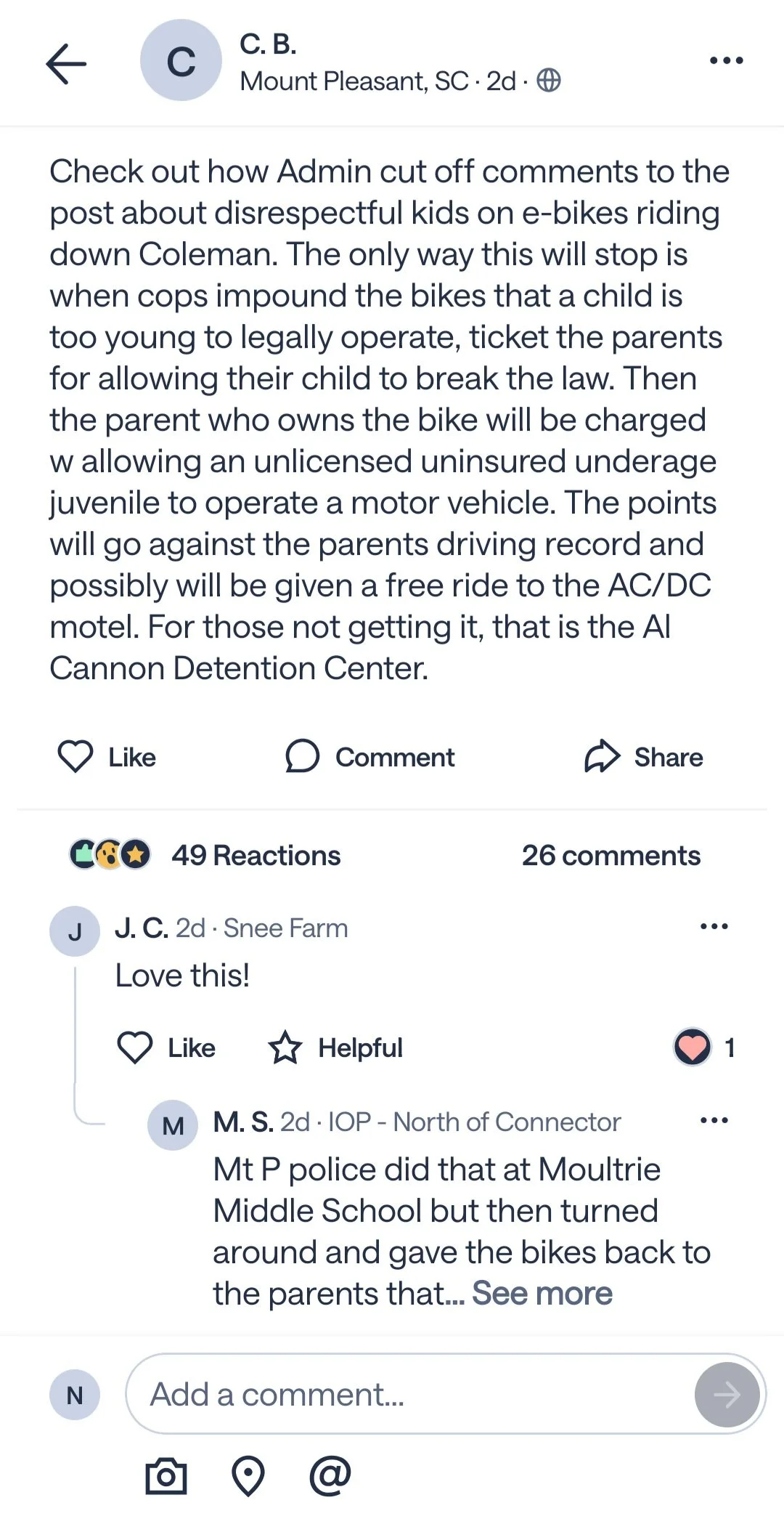 The Nextdoor Experiment Continues: Moderation Should Be Consistent, Not Selective