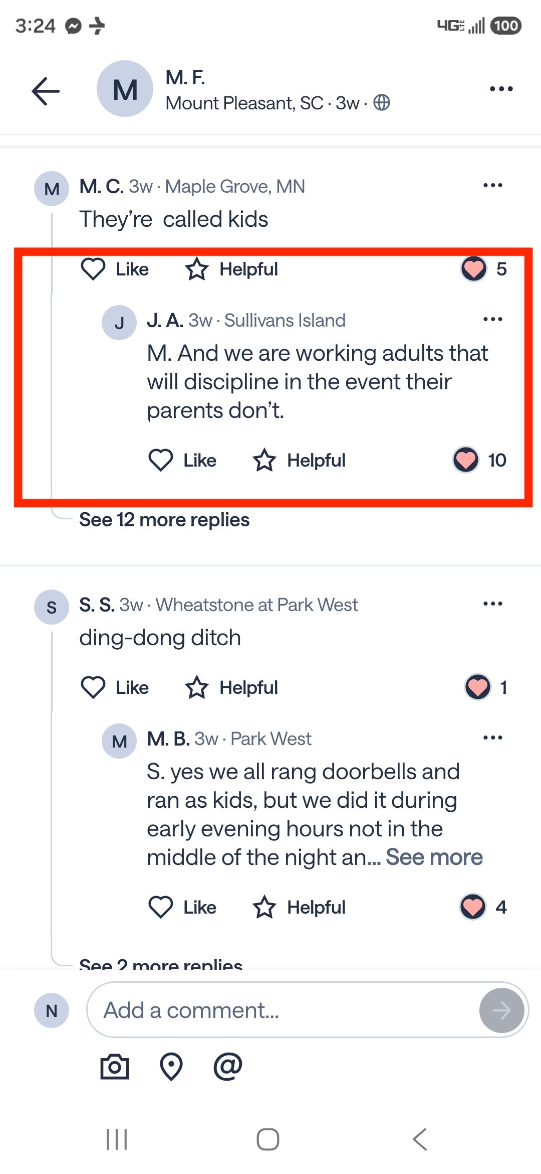 The Nextdoor Experiment Continues: When Does a Comment Cross the Line?