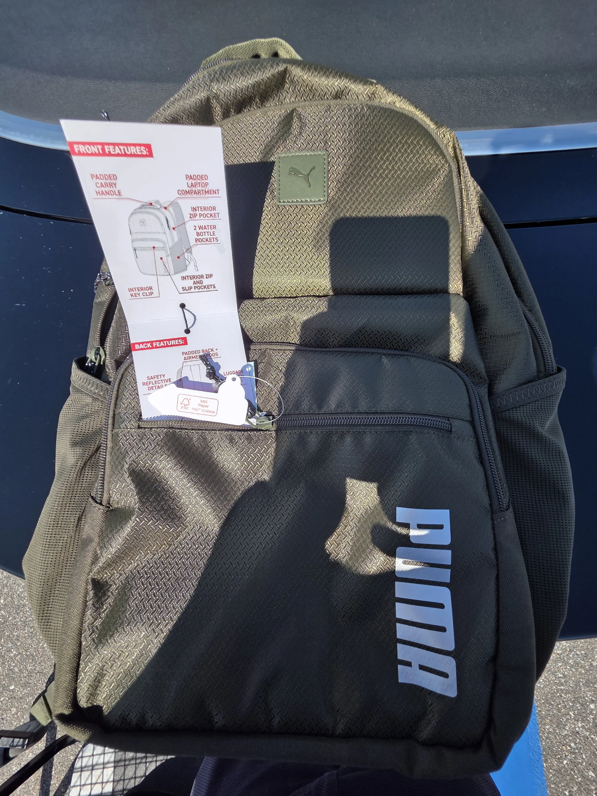 A Backpack With a Particular Set of Skills