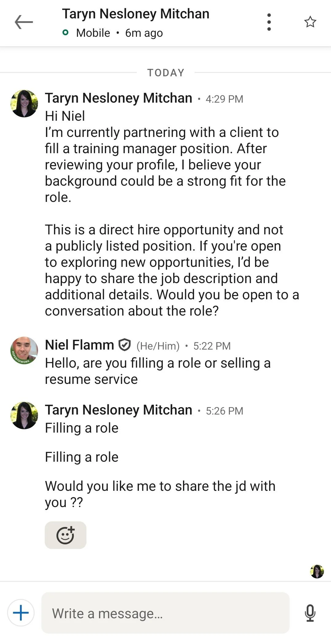 The Mysterious Disappearing LinkedIn Messages