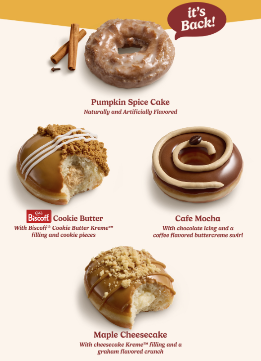 Pumpkin Spice in August? Krispy Kreme, We Need to Talk.