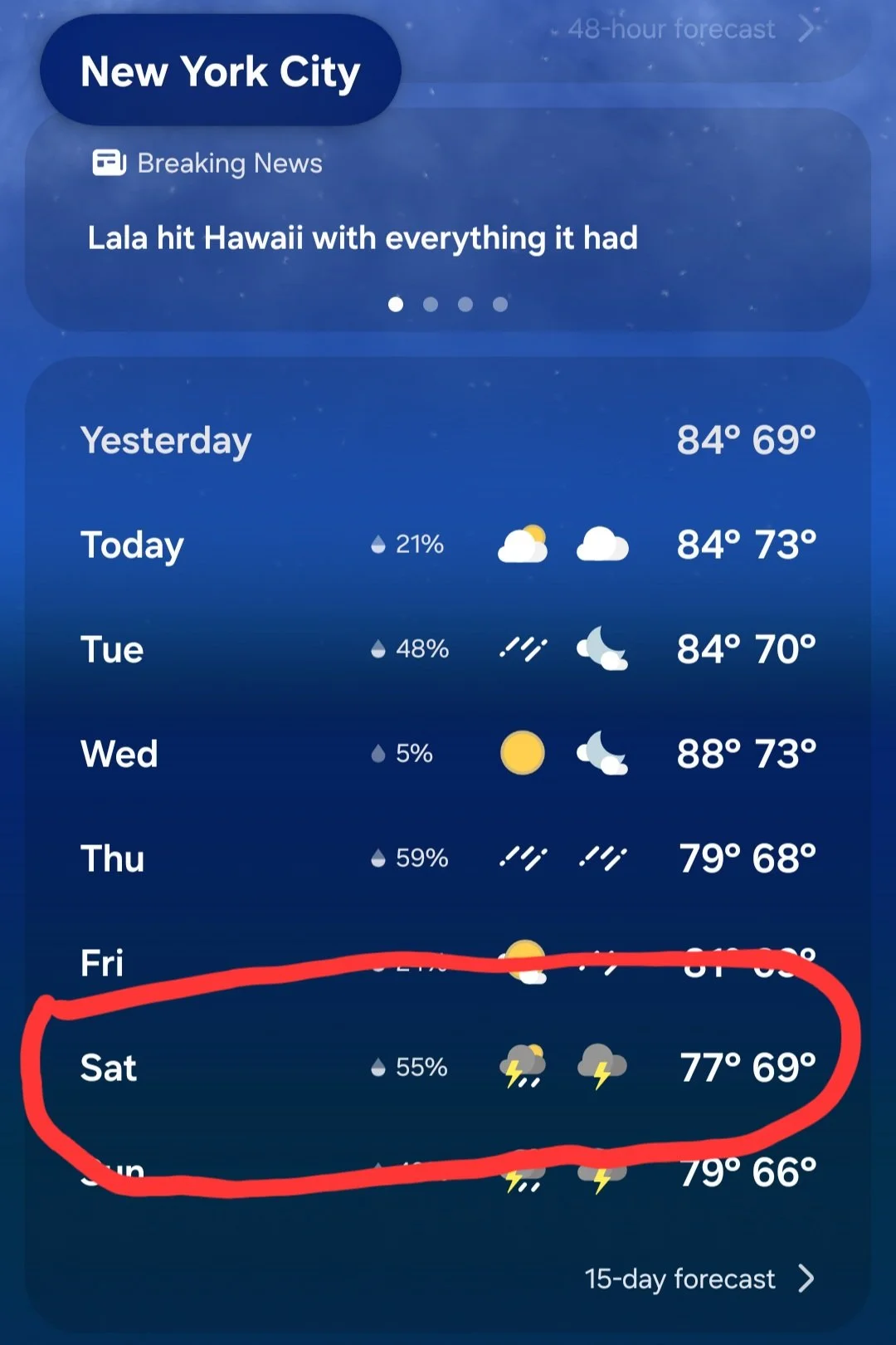 ✈️ New York This Weekend… Maybe. Mother Nature Has Entered the Chat.