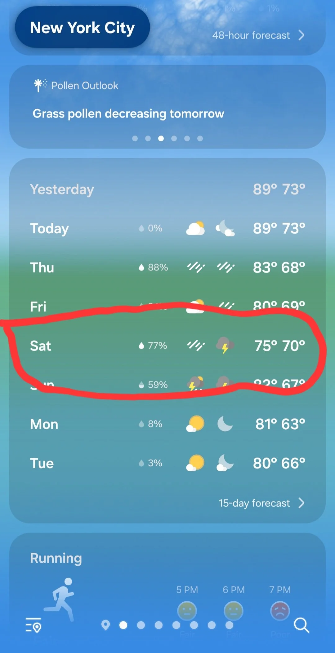 ✈️ New York Trip Update: Mother Nature Is Making Her Case