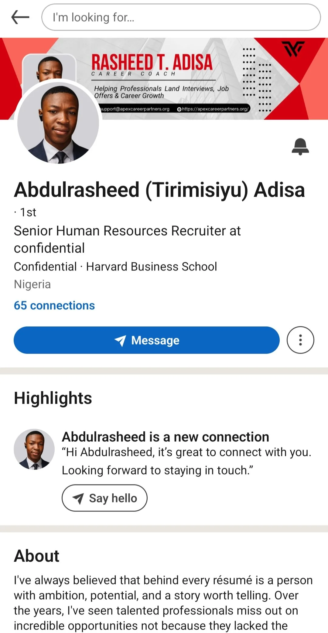 Another LinkedIn “Recruiter.” Another Scam Pattern.