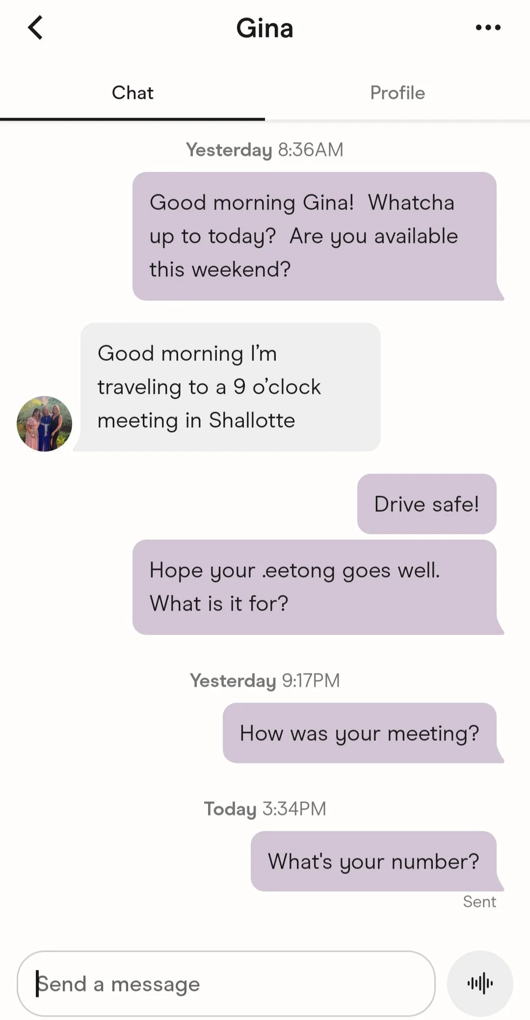 The Hinge Experiment: Missing Me Is Missing, and Gina Is on the Clock