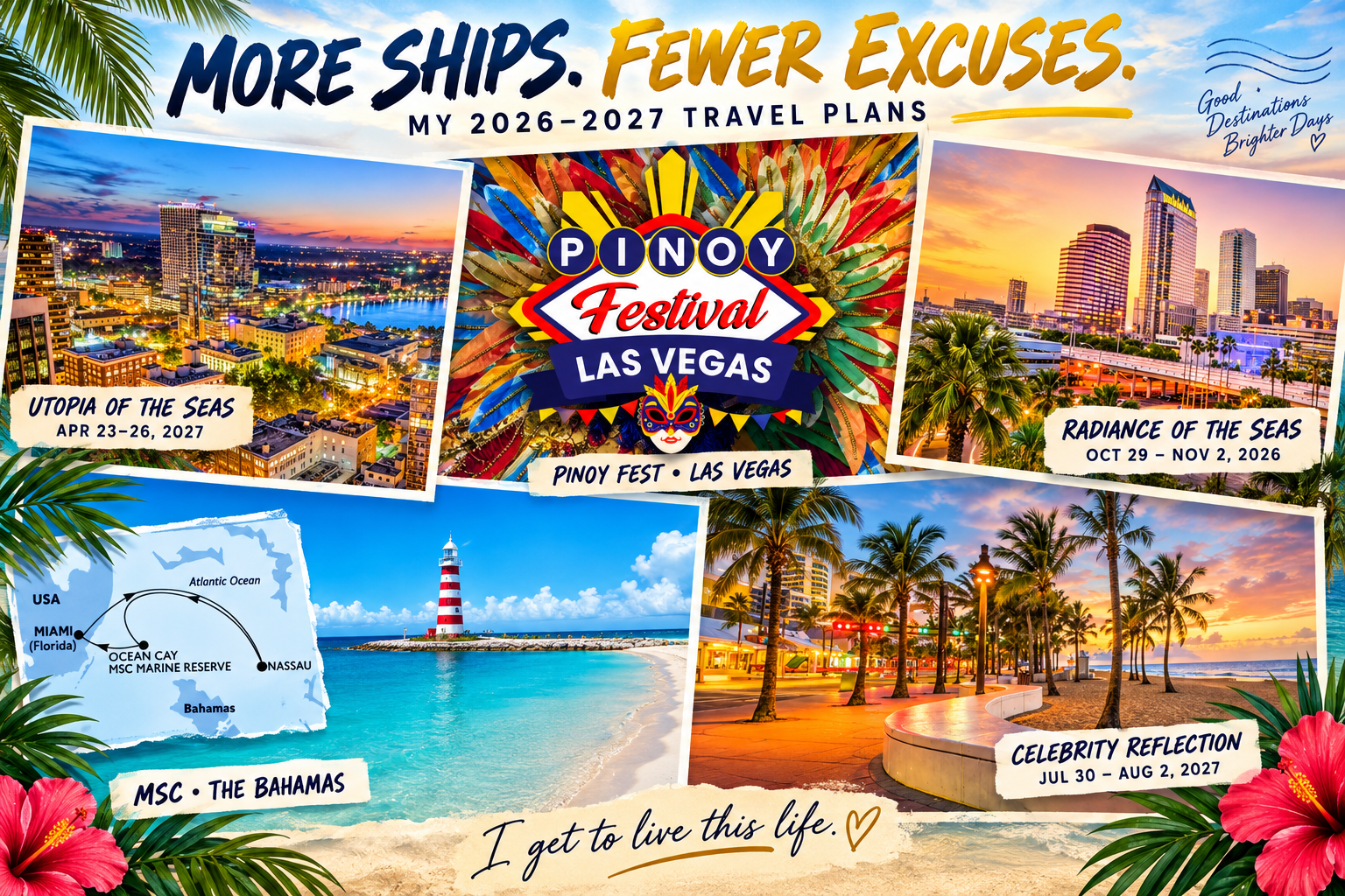 More Ships, Fewer Excuses: My Travel Plans for Late 2026 and 2027