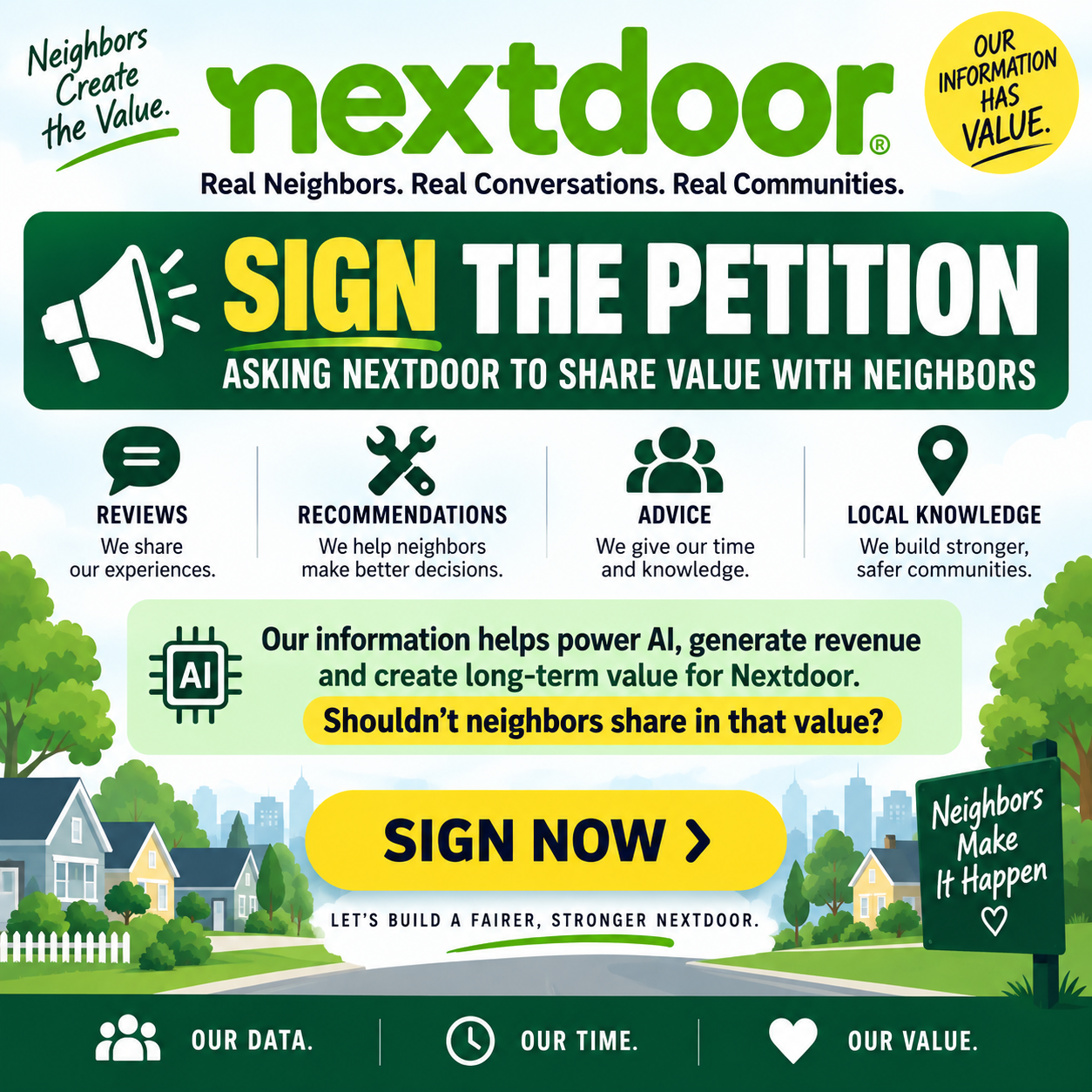 NXDR Is Up. The Petition Is Live. Now Let’s Talk About Who Creates the Value.